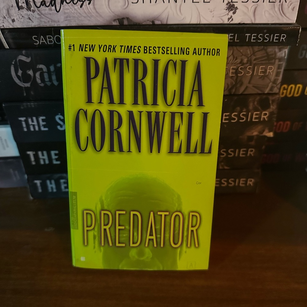 Patricia Cornwell 'Predator' Book